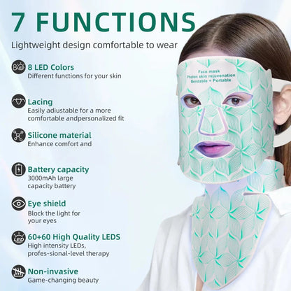 Silicone LED Face Mask