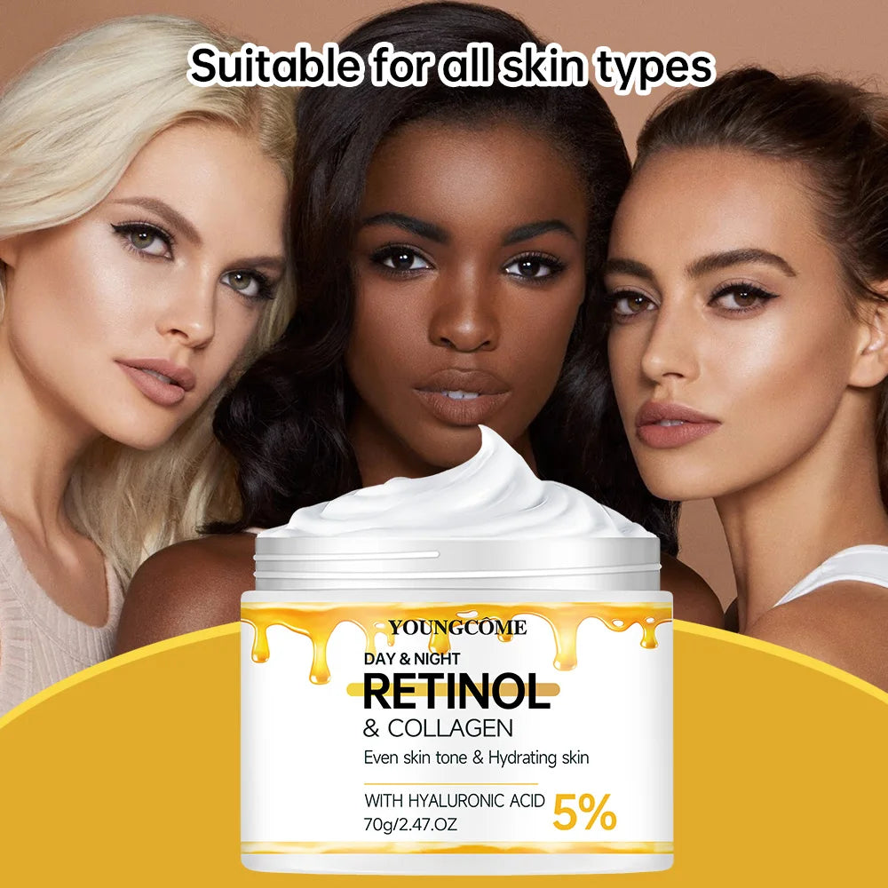 Collagen & Retinol Face Cream – Anti-Wrinkle Moisturizer