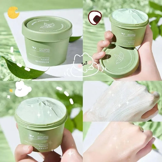 Green Tea Ice Mud Mask (120g)